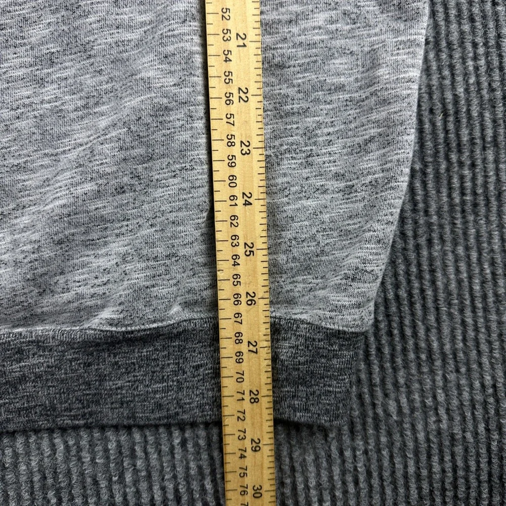 Adidas Mens Grey Space Dye Short Sleeve Hoodie Pullover AH4087 Size 2XL